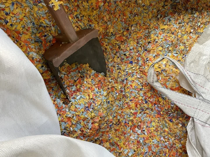 Timberecco chips plastico reciclaje sustentabilidad