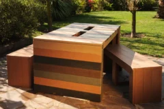 Timberecco linea diseno plastico reciclado meg150 3