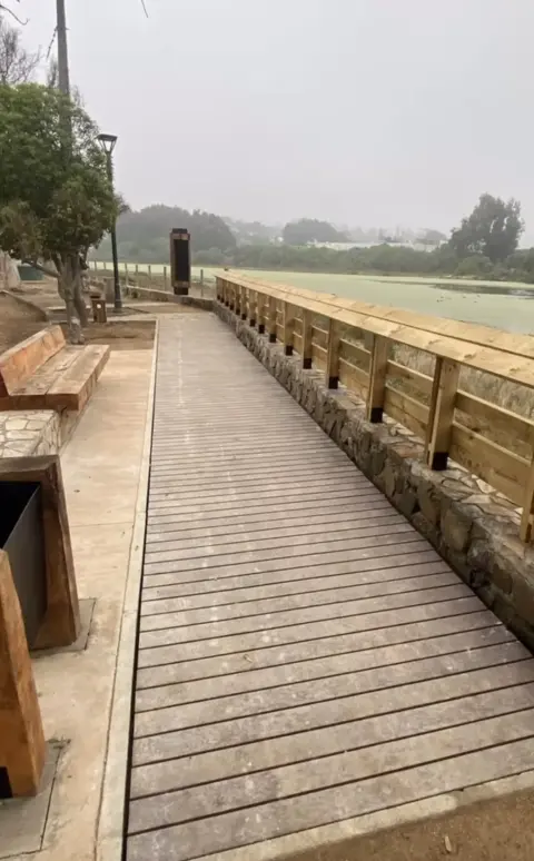 Timberecco proyecto plastico reciclado laguna zapallar 2